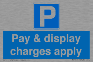 Pay & display charges apply